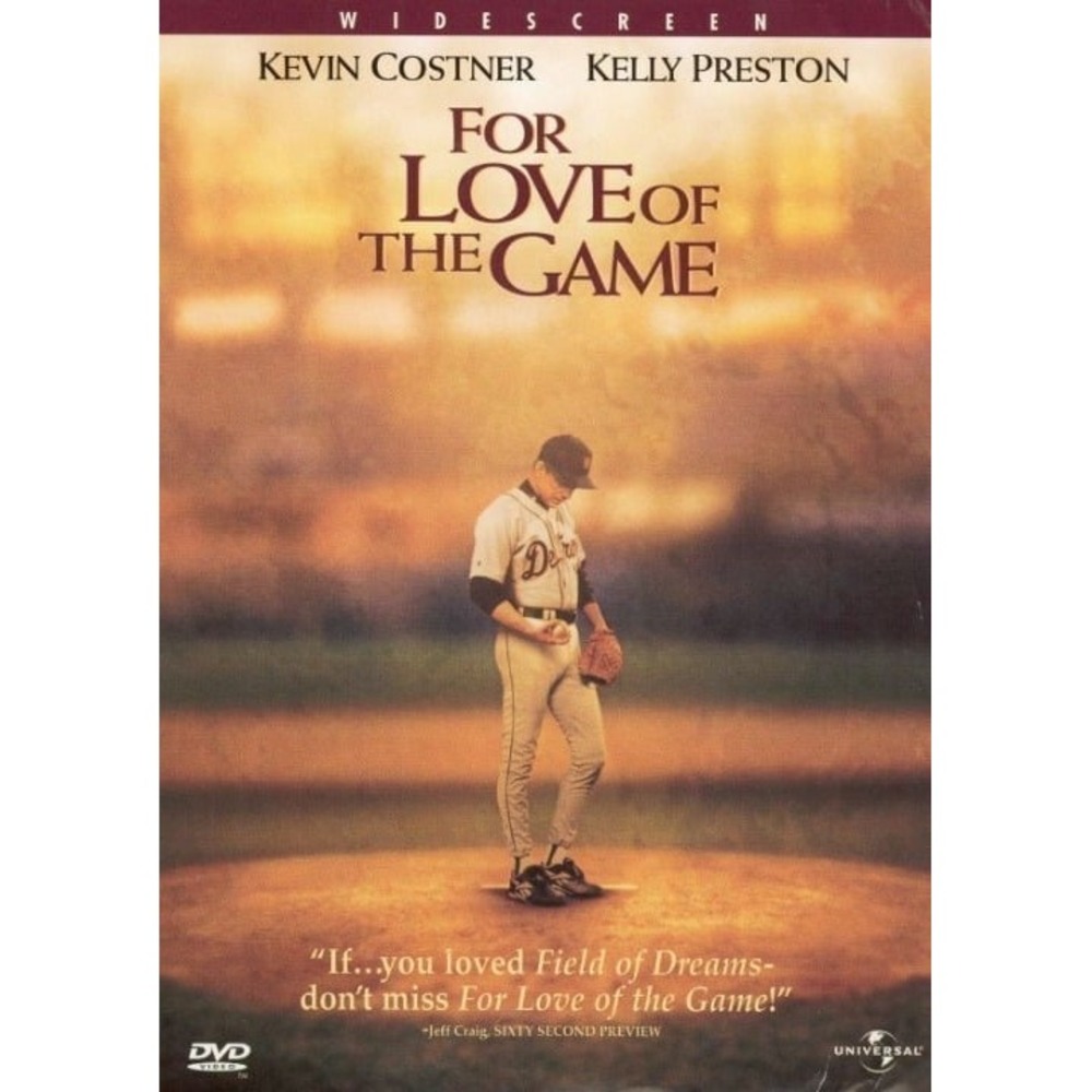New For Love of the Game DVD 1999 Widesr
